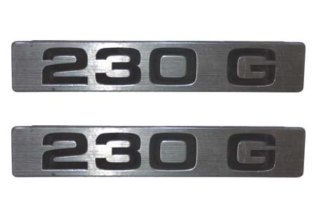 Mercedes W460 Mirror Badge 230G.