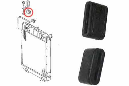 Mercedes G-Class Radiator Mount UPPER.