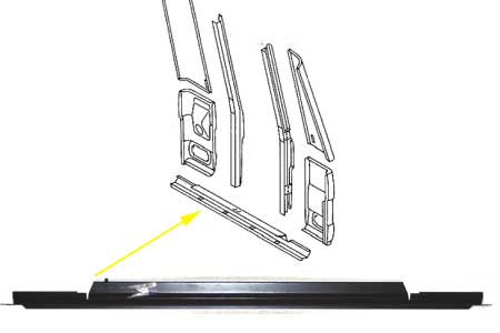 Mercedes  W460 Rear End Bottom Panel.