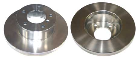 Mercedes G-Class W463 Front Brake Rotors, SOLID.