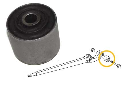 Mercedes W460 Rear Thrust Arm Bushing.