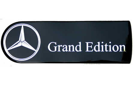 Mercedes G-Class "Grand Edition" Spare Tire Cover Sticker.
