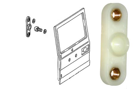 Mercedes W460 Rear Panel Door Pillar Bracket.
