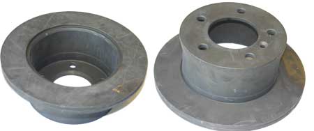 Mercedes G-Class Rear Brake Rotors Kit.