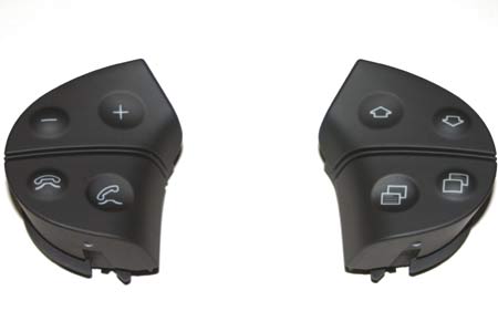Mercedes G500 Multifunctional Steering Wheel Control Buttons.