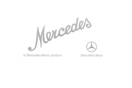 Mercedes G-Class Windshield Sticker "MERCEDES"