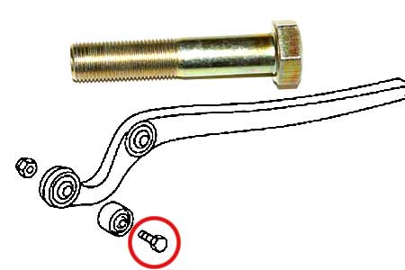 Mercedes G-Class Suspension Bolt M16X1.5X80mm