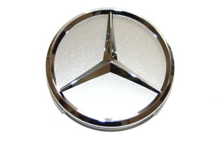 Mercedes G-Class Wheel Cap BURNISHED SILVER.