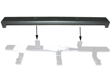 Mercedes W460 License Plate lights Bracket Cover.