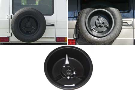 Mercedes W460 Spare Tire Cover 16"