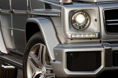Mercedes G550, G63AMG Factory Daytime Running Lights Kit.