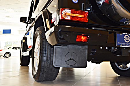 Mercedes G550, G63AMG  Mud Flaps Kit "CLASSIC" Rear 2008-2017.