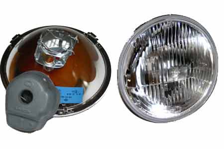 Mercedes W460 Headlight Hella with "City Lights".